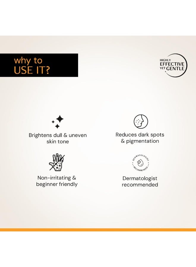 Deconstruct 10% Vitamin C Serum for Glowing Skin| Clinically Tested to be Non-Irritating| Beginner-Friendly| Brightens Dull Skin, Evens Tone| For Oily Skin| With Ferulic Acid| For Men and Women| 10ml - Image 3